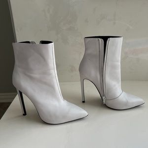 TONY BIANCO Freddie bootie in White Capretto 7.